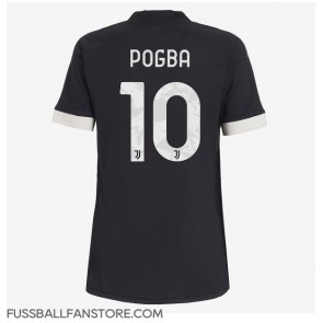 Juventus Paul Pogba #10 Replik 3rd trikot Damen 2023-24 Kurzarm